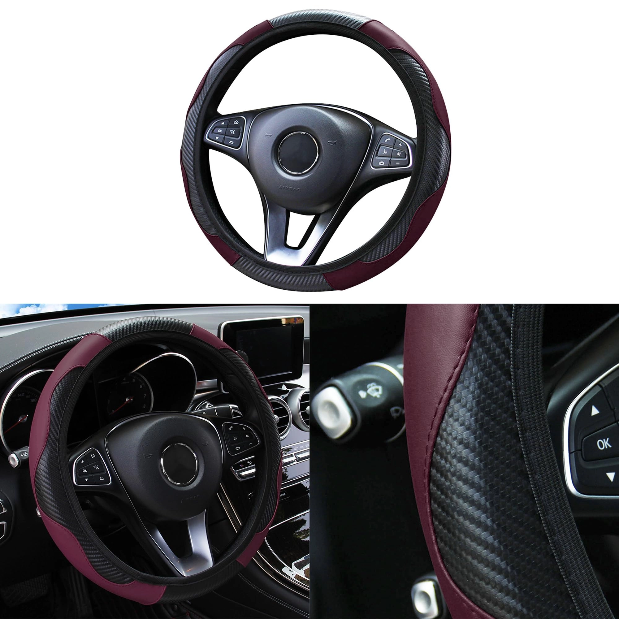 Car Steering Wheel Cover
