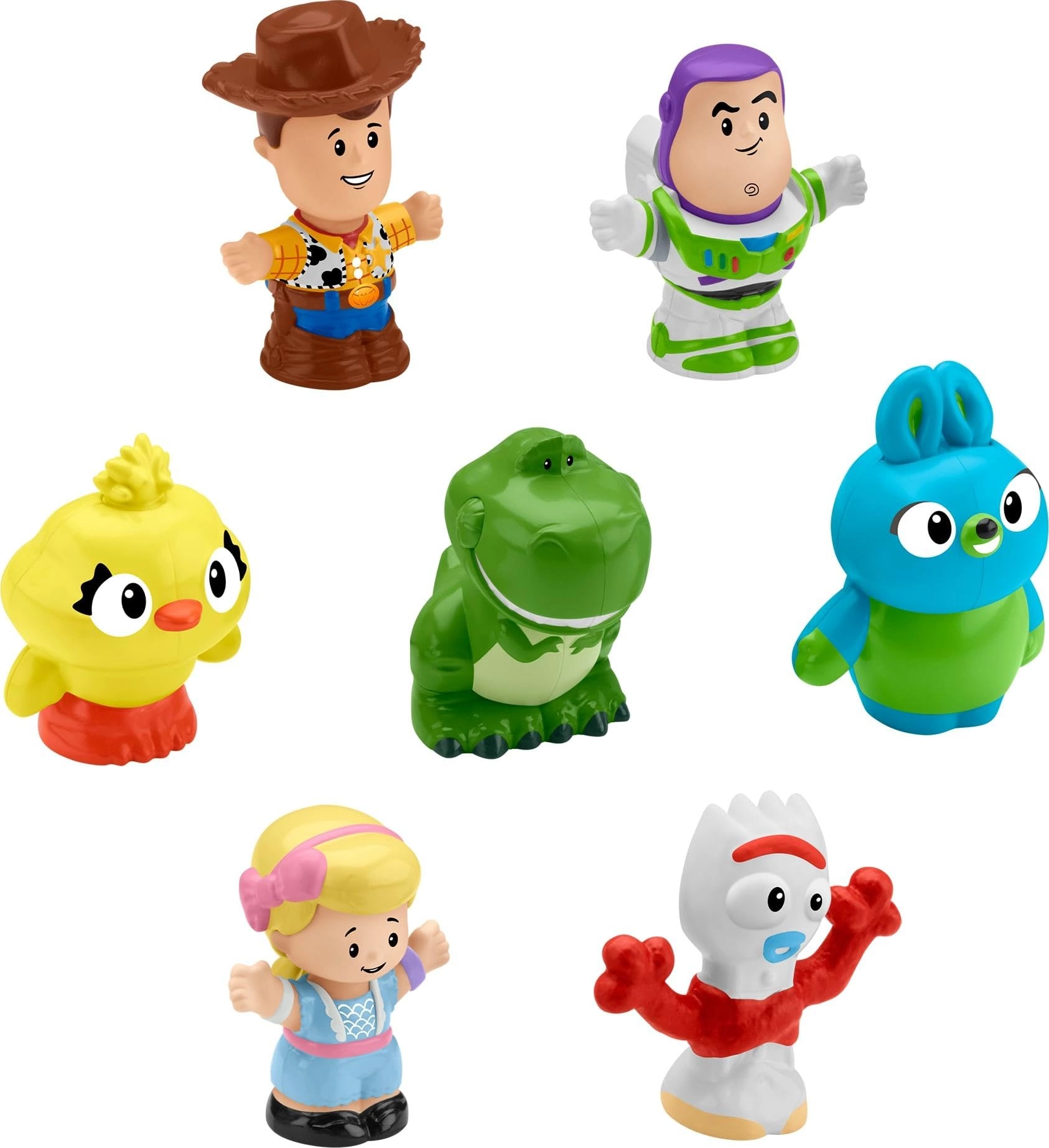 Fisher-Price Little People Disney Pixar Toy Story Figure Pack - 18+ Months 7 pcs