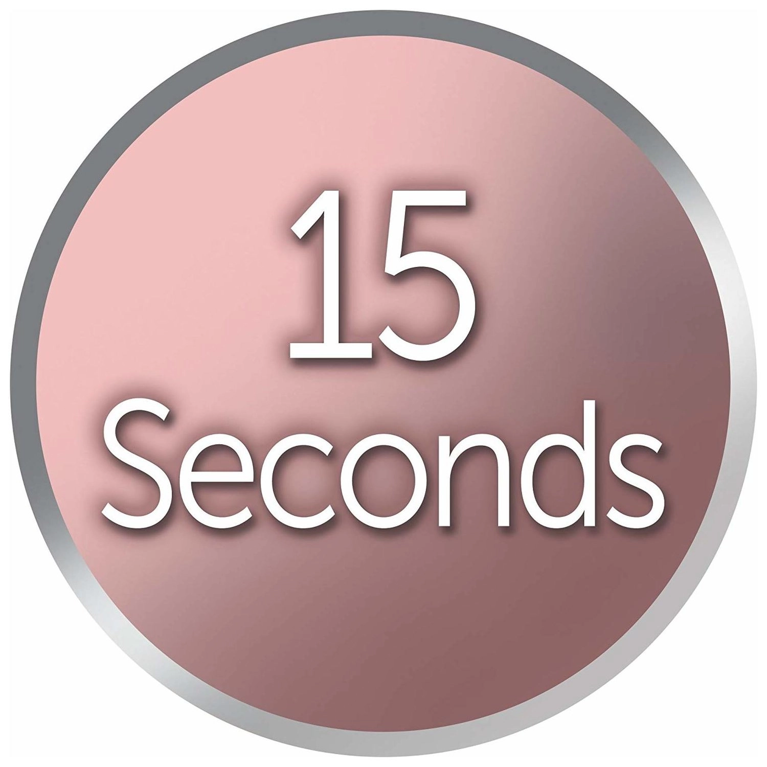 S8598 - 5 temperature settings Maximum temperature 230°C 15 second heat-up time