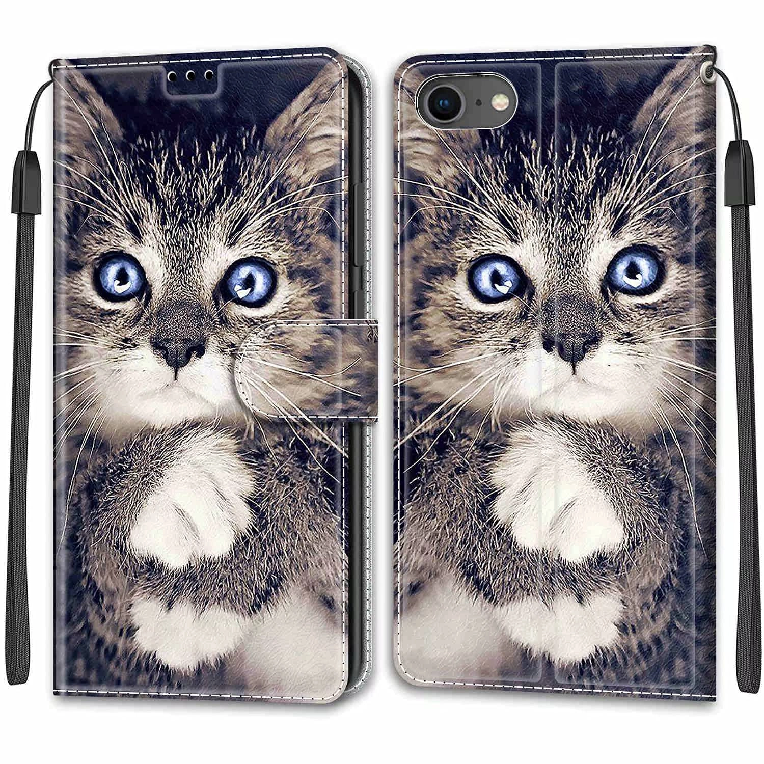 Nadoli Wallet Case Folio for iPhone 6S/6 4.7" - PU Leather + Tpu