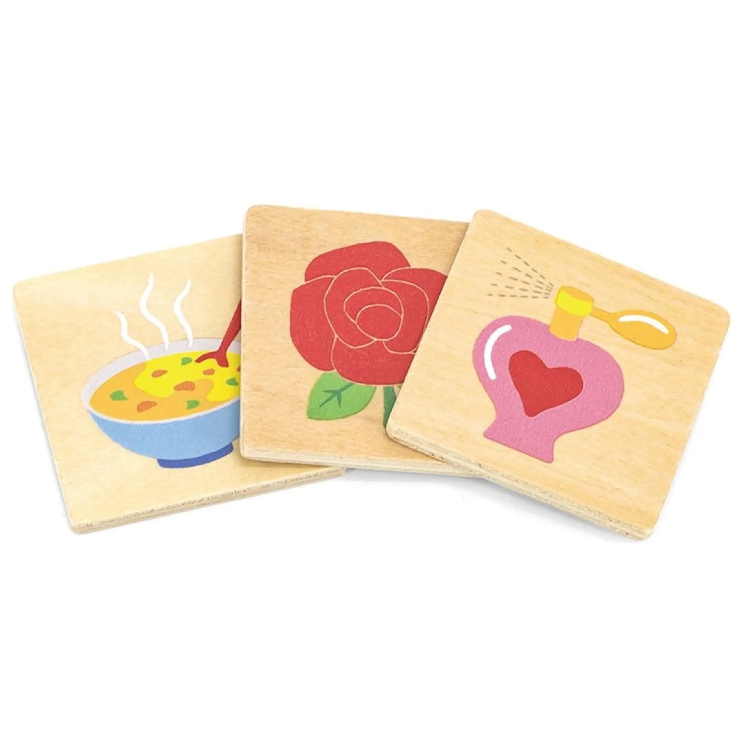 Learning Senses Puzzle Set - Suitable for 3 years & above 37pcs