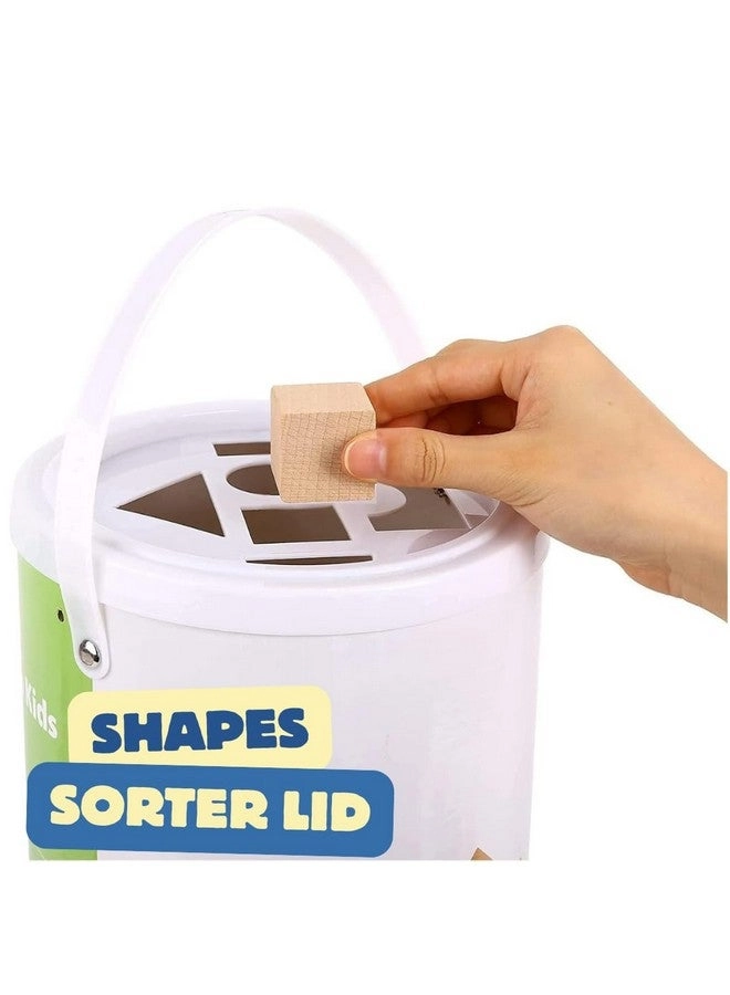 Wooden Blocks - 100 pcs