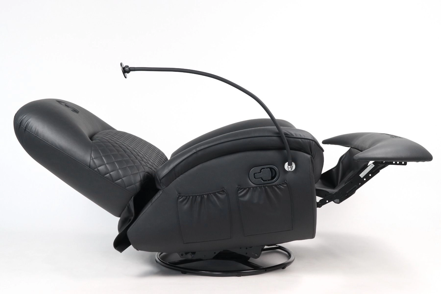 Chill Pod - PU & Mesh 4 Pockets Foldable footrest