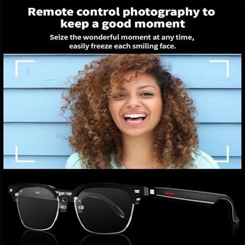 Bluetooth Glasses - 55mm Black Sunlens