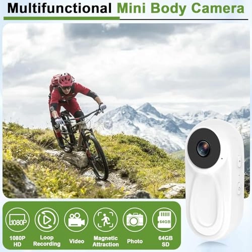 Mini Body Camera - 64GB 1080p