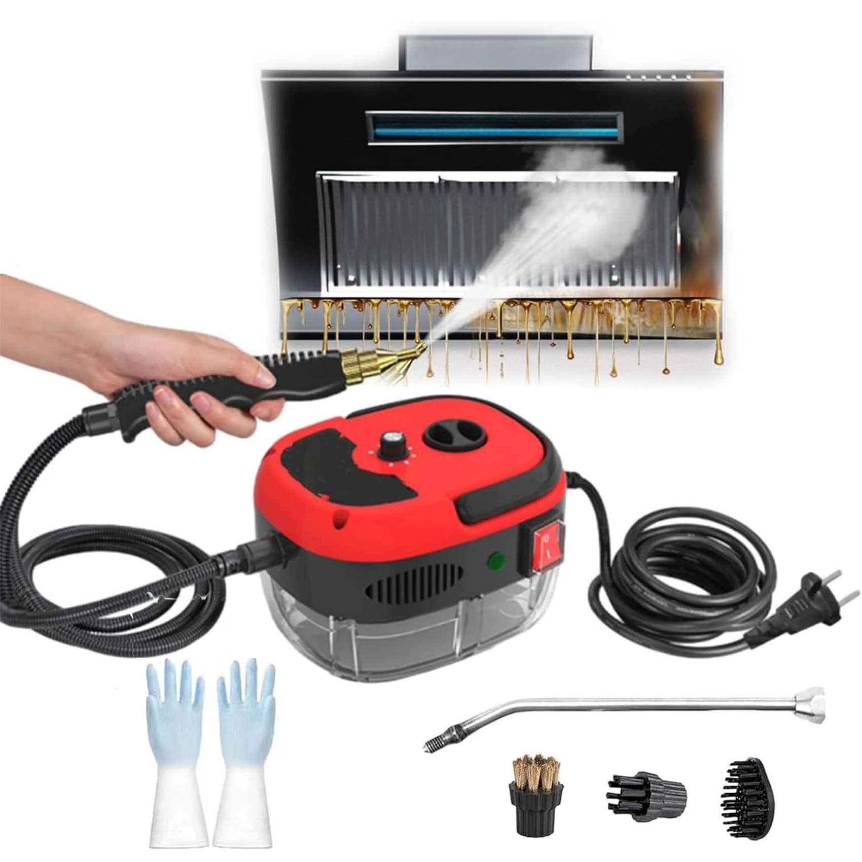 BCEWRGK Handheld Steam Cleaner - 1000ml