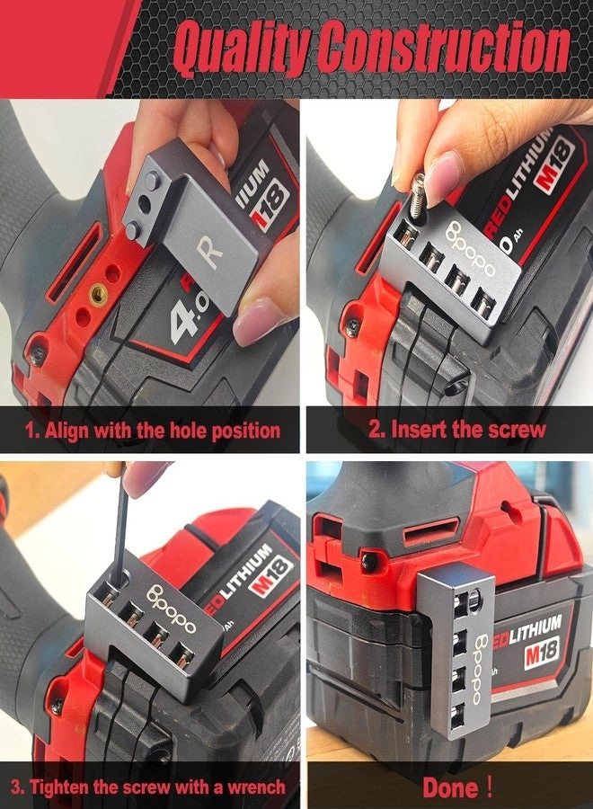 Hex Bits Holders - 1/4-Inch