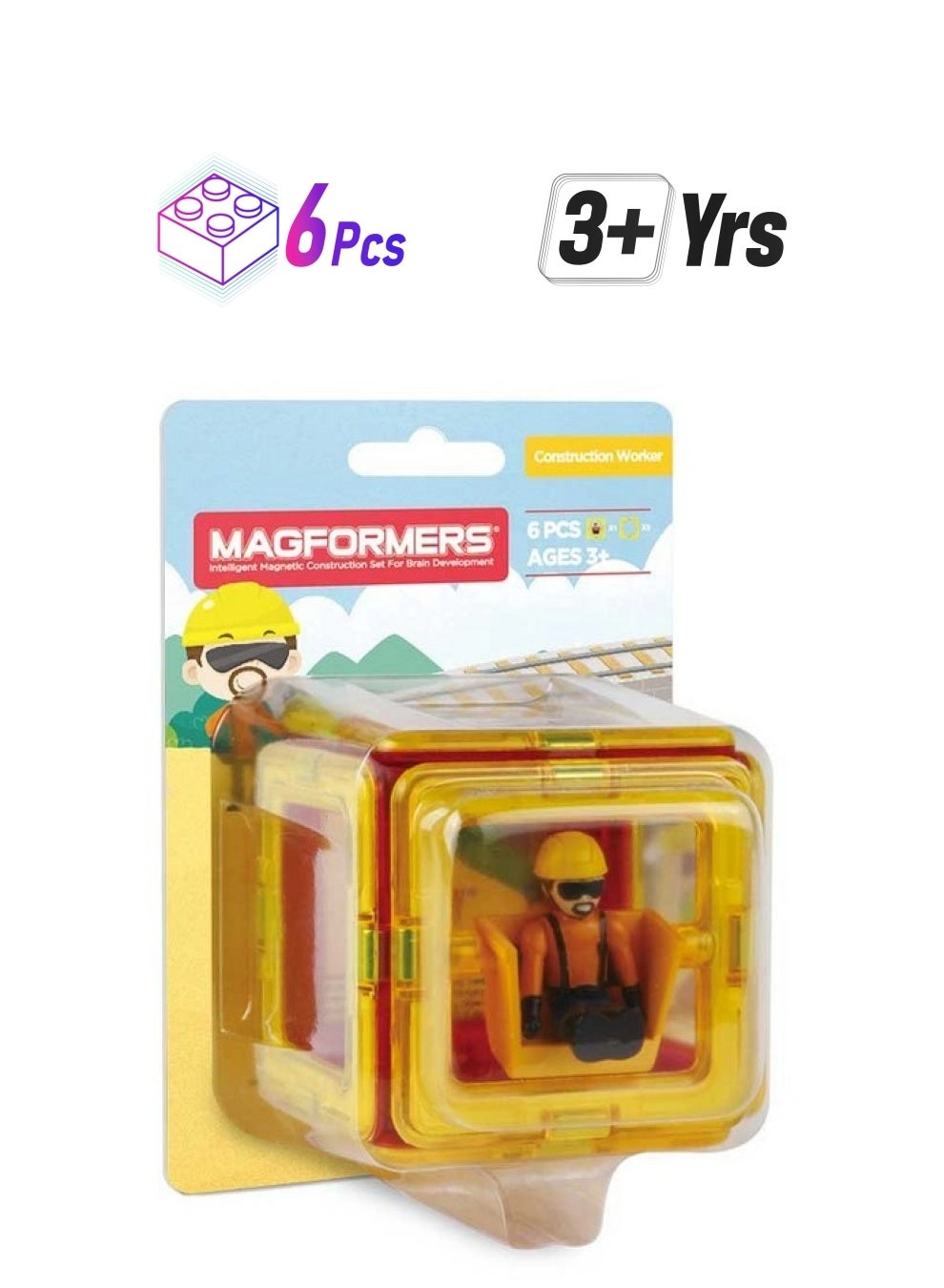 Magformers Construction Character - 6 pcs
