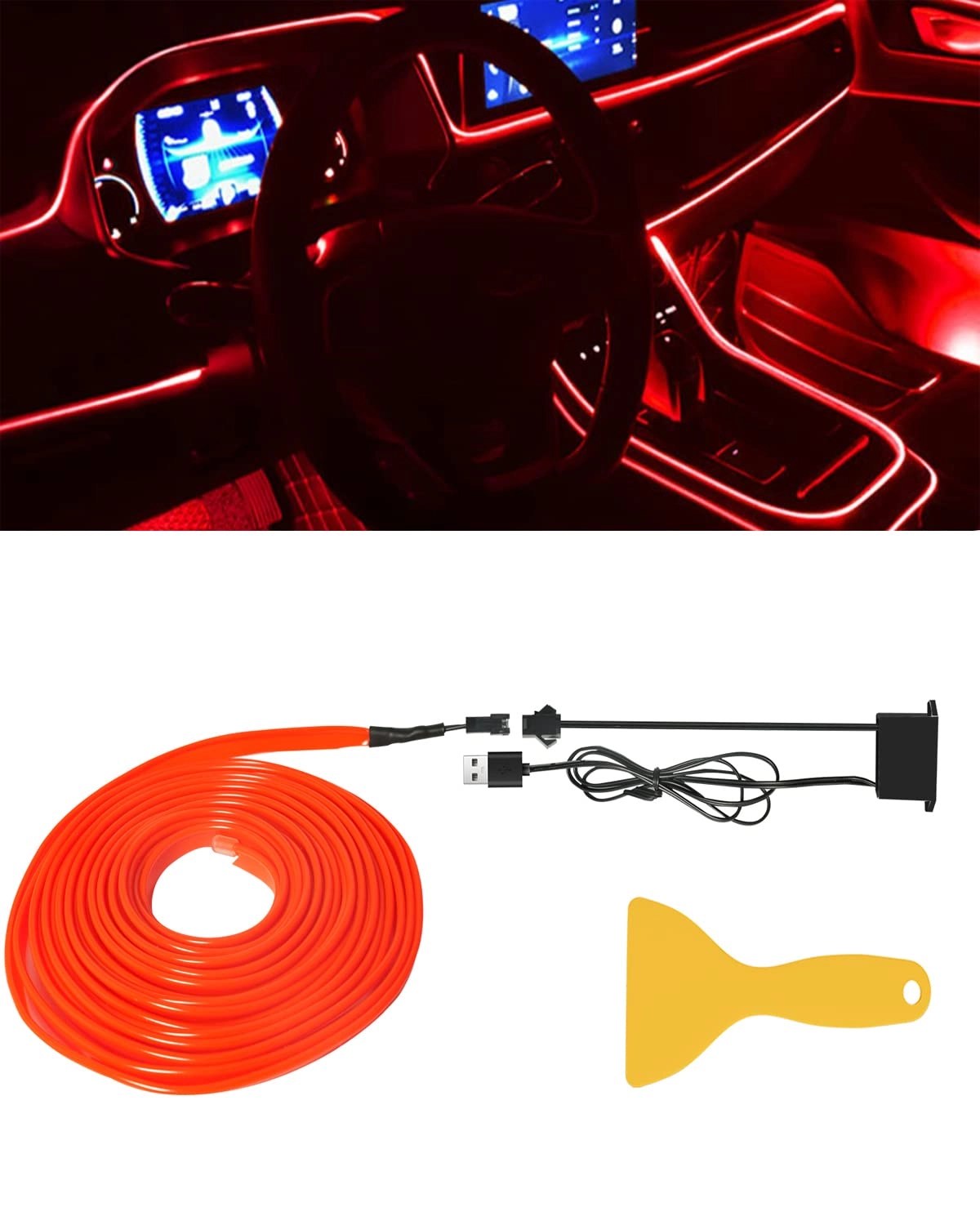 yongming El Wire Lights - 5M/16FT