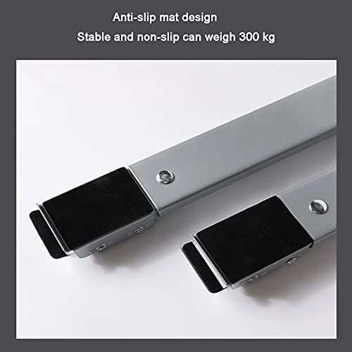 Washing Machine Base - Silver Adjustable 45-70cm