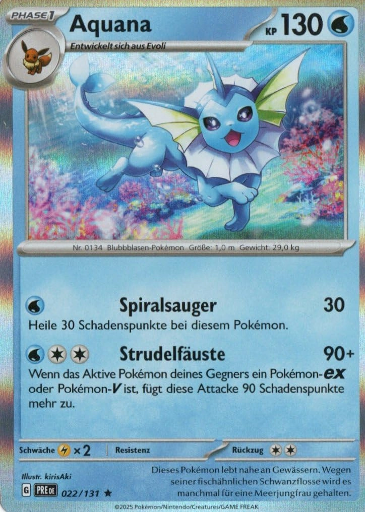 MZTCG Aquana PRE 022 - 6 years and up