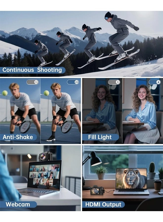 8K 88MP Vlogging Camera