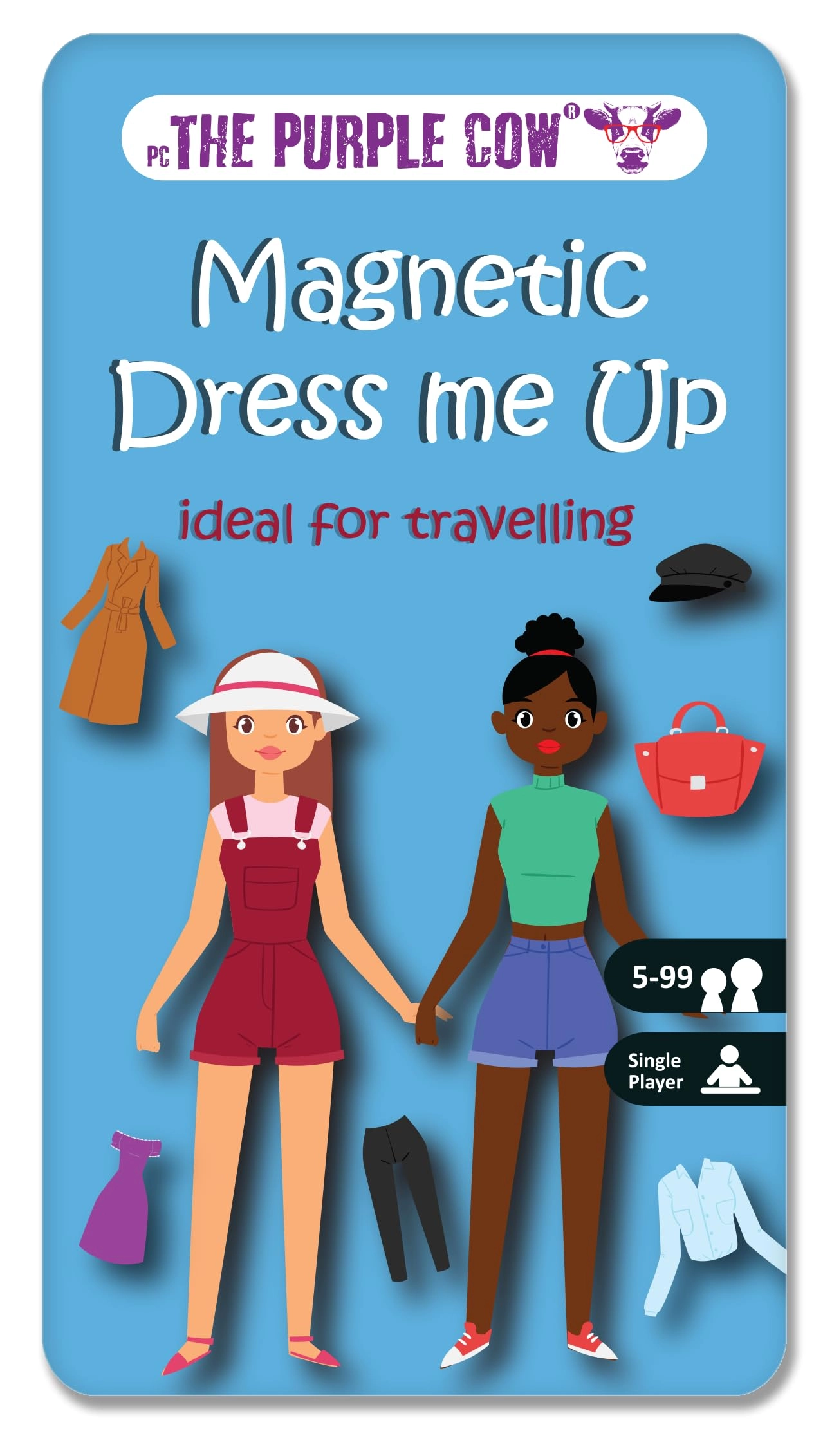 The Purple Cow Magnetic Dress Me Up - 5 - 17 years 30 pieces