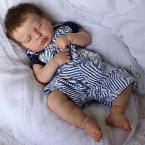 Loulou Reborn Baby Doll - 20 inch Full Body Vinyl Girl Ages 3+