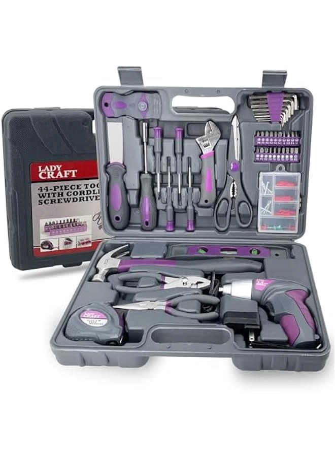 Arabest Cordless Screwdriver Set (44 Pcs)