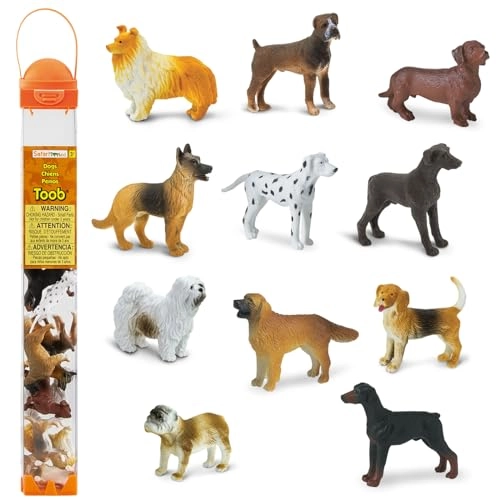 Safari Ltd Dogs Toob - Ages 3 11 pieces