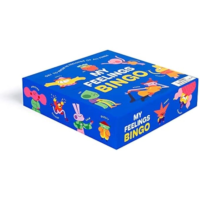 MY FEELINGS BINGO: GET TO KNOW 48 FEELINGS OF ALL KINDS