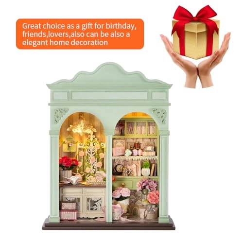 Miniature Wooden Dollhouse Furniture Kit - Creative Room 1:24