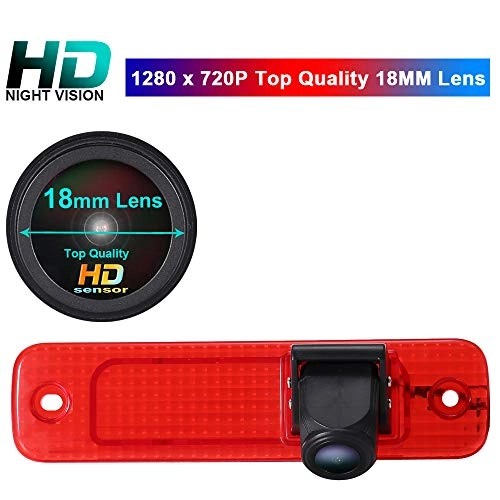 Car Boot Handle Reversing Camera - Night vision Wired 1280P