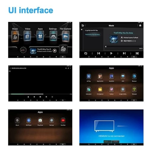 Car Headrest Video Player - 10.1in