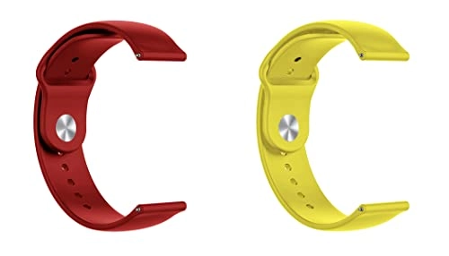 2 Pack 20mm Silicone Watch Band for Sekonda Motion