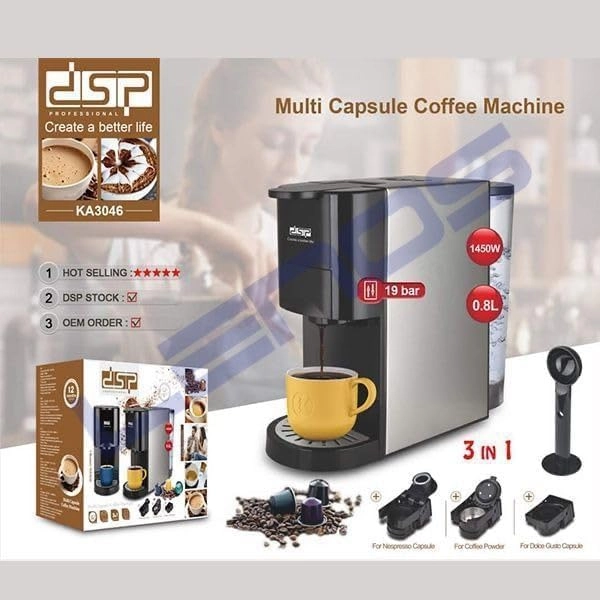 KA3046-1 - Programmable Filter & Milk Frother