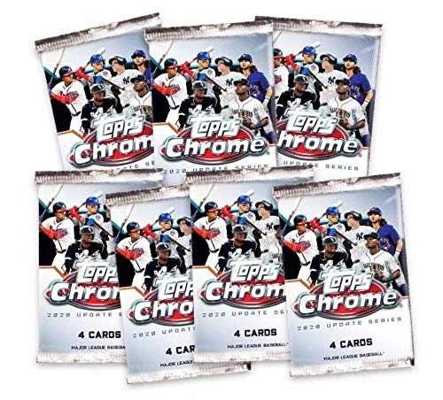 MLB Chrome Update Baseball Mega Box - 2020 7 Packs Per Box