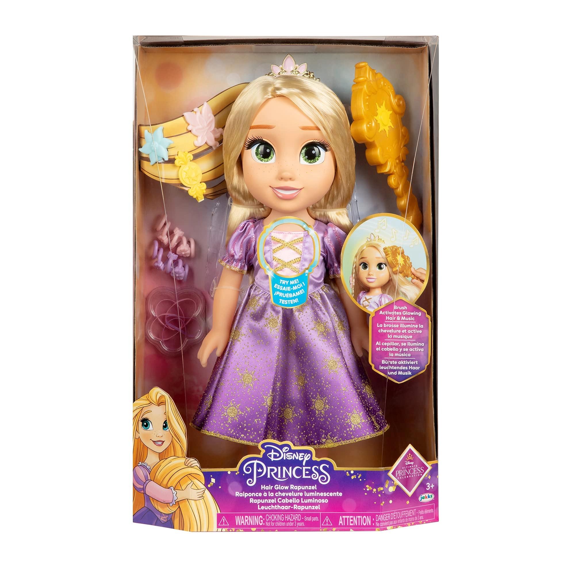 Princess Rapunzel Doll Hair Play - Ages 3+
