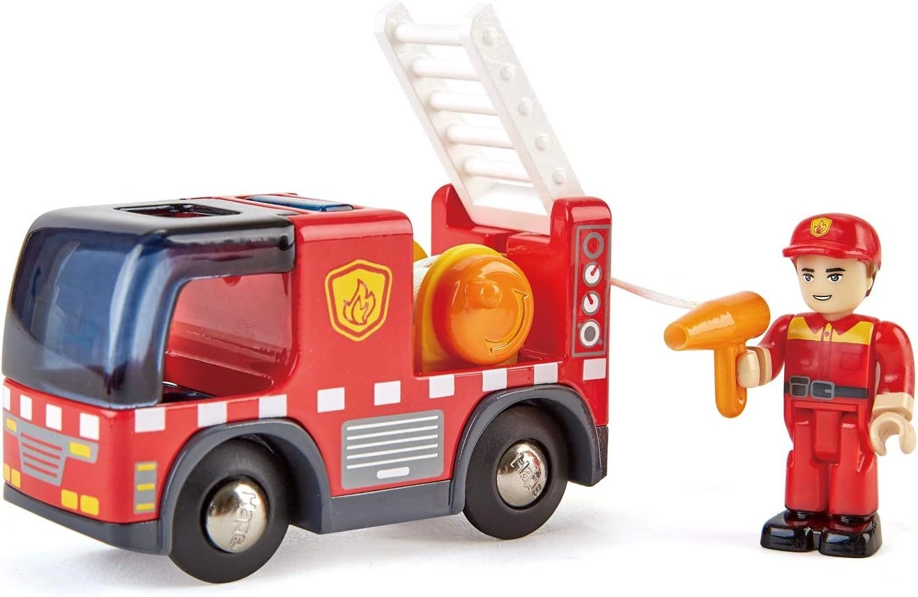 Fire Truck With Siren - Figurine