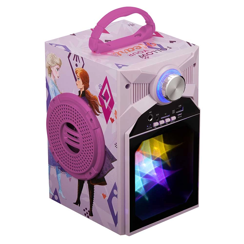 Disney Frozen Bluetooth Karaoke Speaker - Suitable for 3 years and above