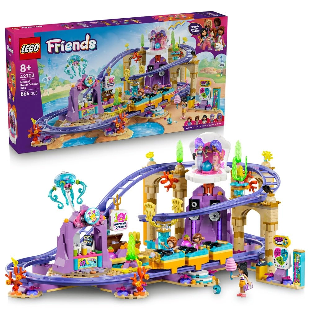 LEGO Friends Mermaid Roller Coaster Ride (42703)