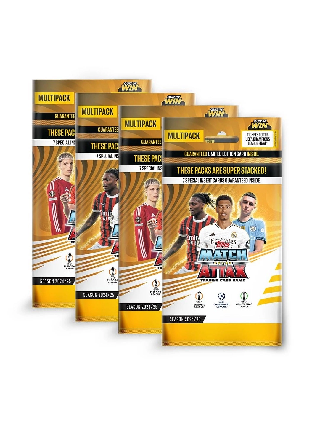 UEFA Champions League Match Attax 24/25 Multipack - 20pcs
