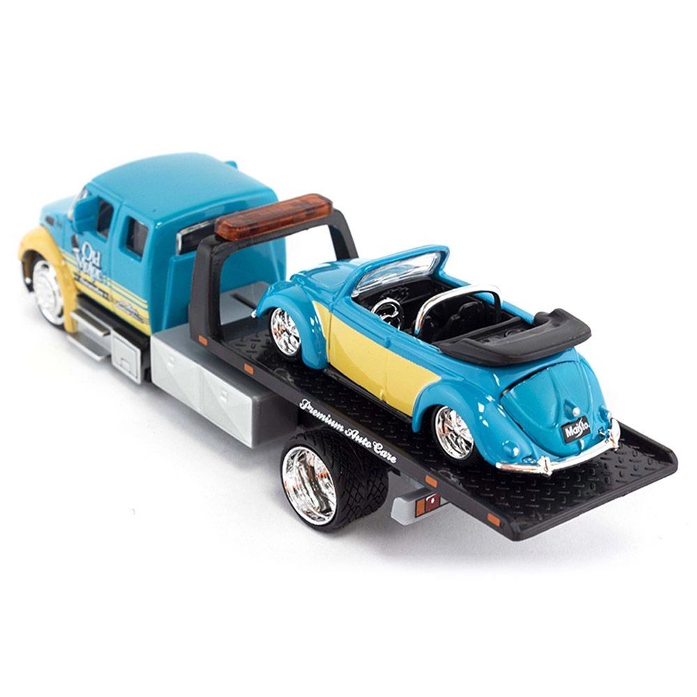 Durastar Flatbed + VW Beetle Cabriolet - 1:64