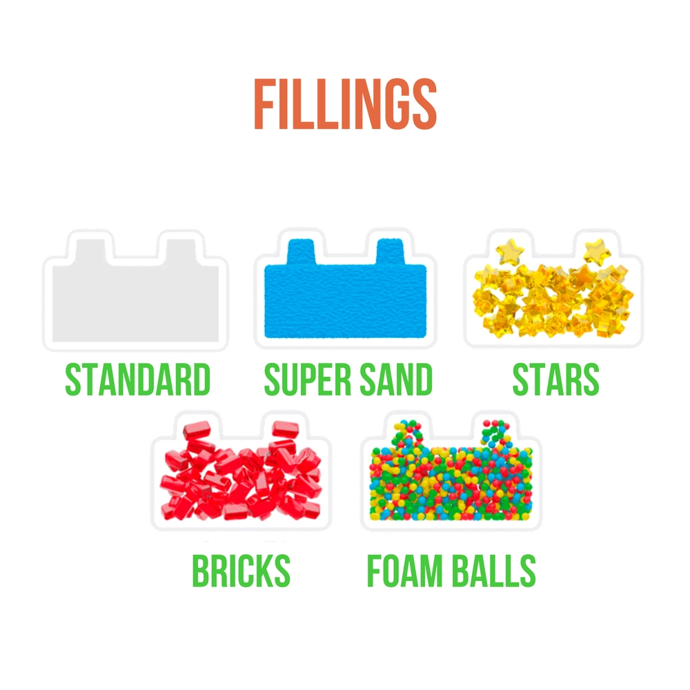 Goliath Building Blocks Tractor Set - 12 pcs