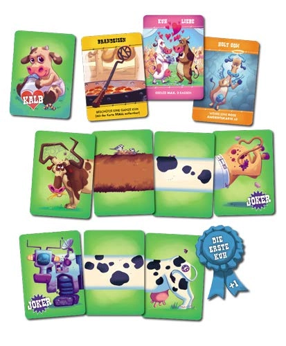 Cohle Cow The Muckiest - Card Game (German)