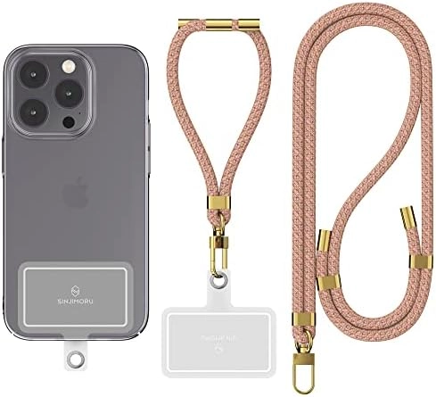 Sinjimoru Cell Phone Lanyard - Adjustable Rainbow Packs