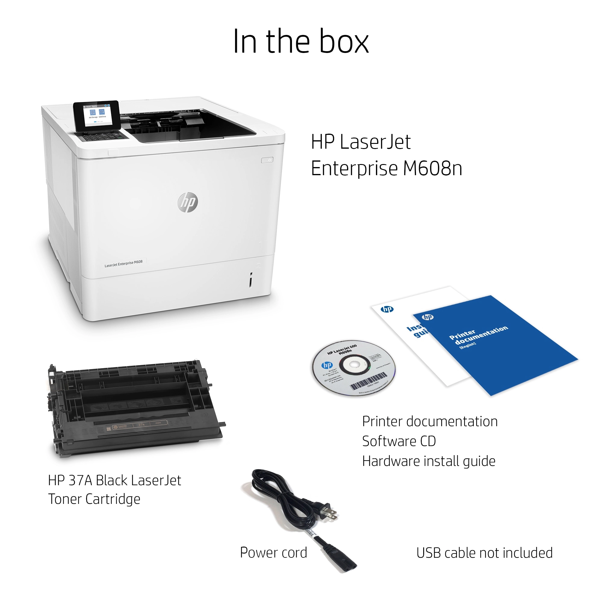 LaserJet Enterprise M608N