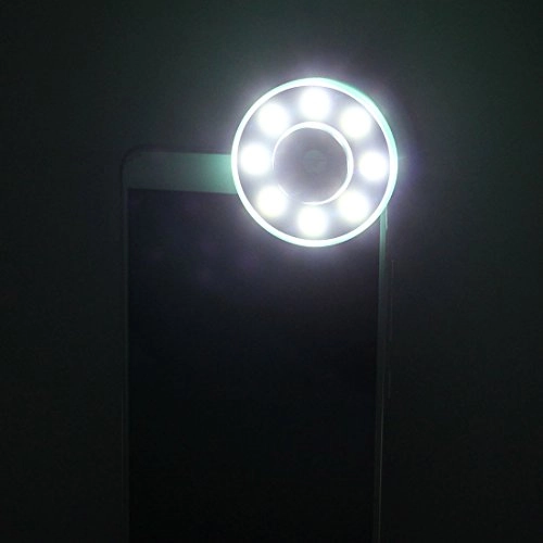 Mini 8 - 4 Level Brightness Dimmable Rechargable