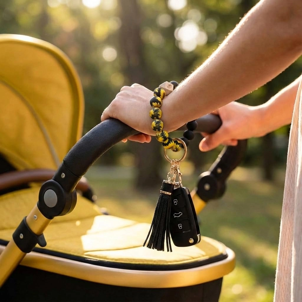 Key Ring Bracelet - Car