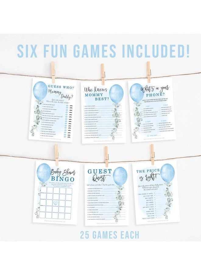 Boy Baby Shower Games - English