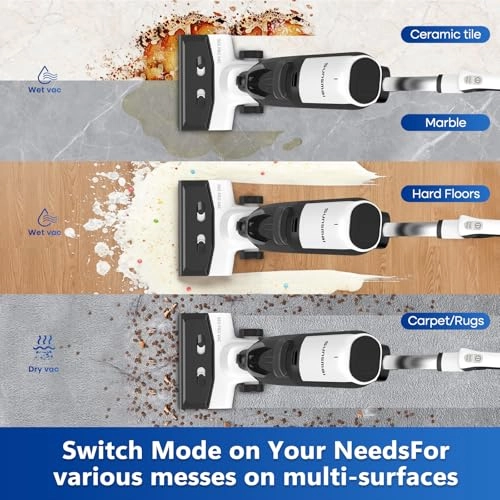 4-in-1 Steam Vacuum Mop