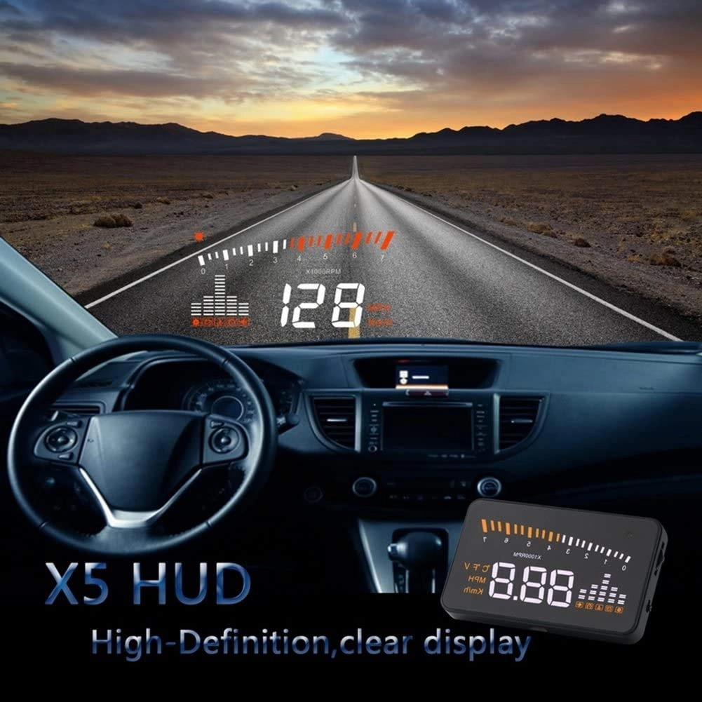 Heads Up Display - OBD II Color LED GPS