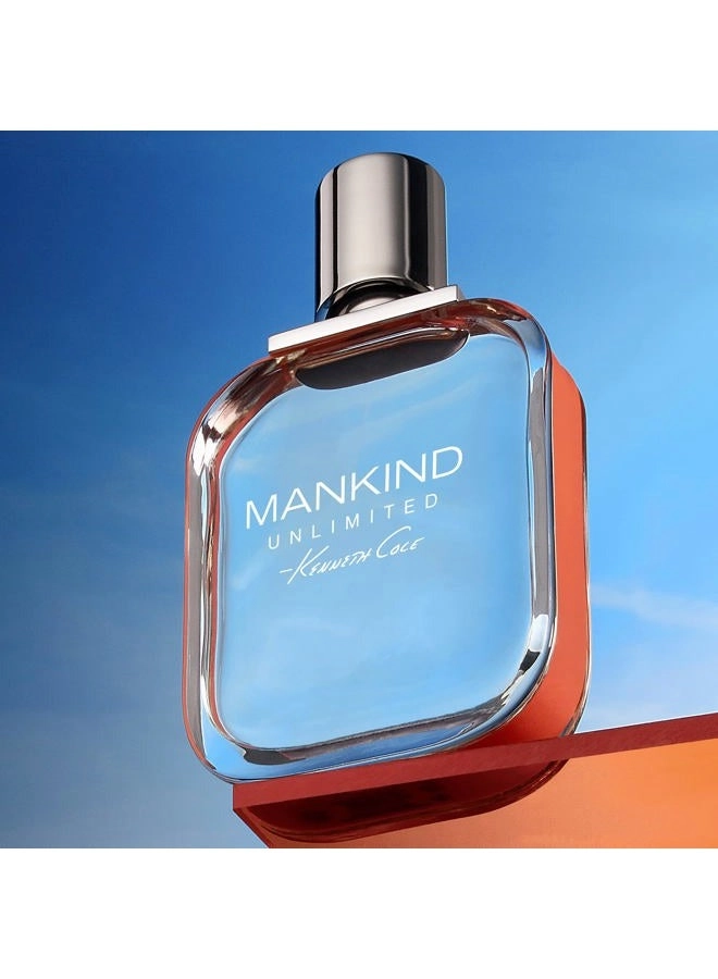 Mankind Unlimited Eau de Toilette 3.4 Fl Oz