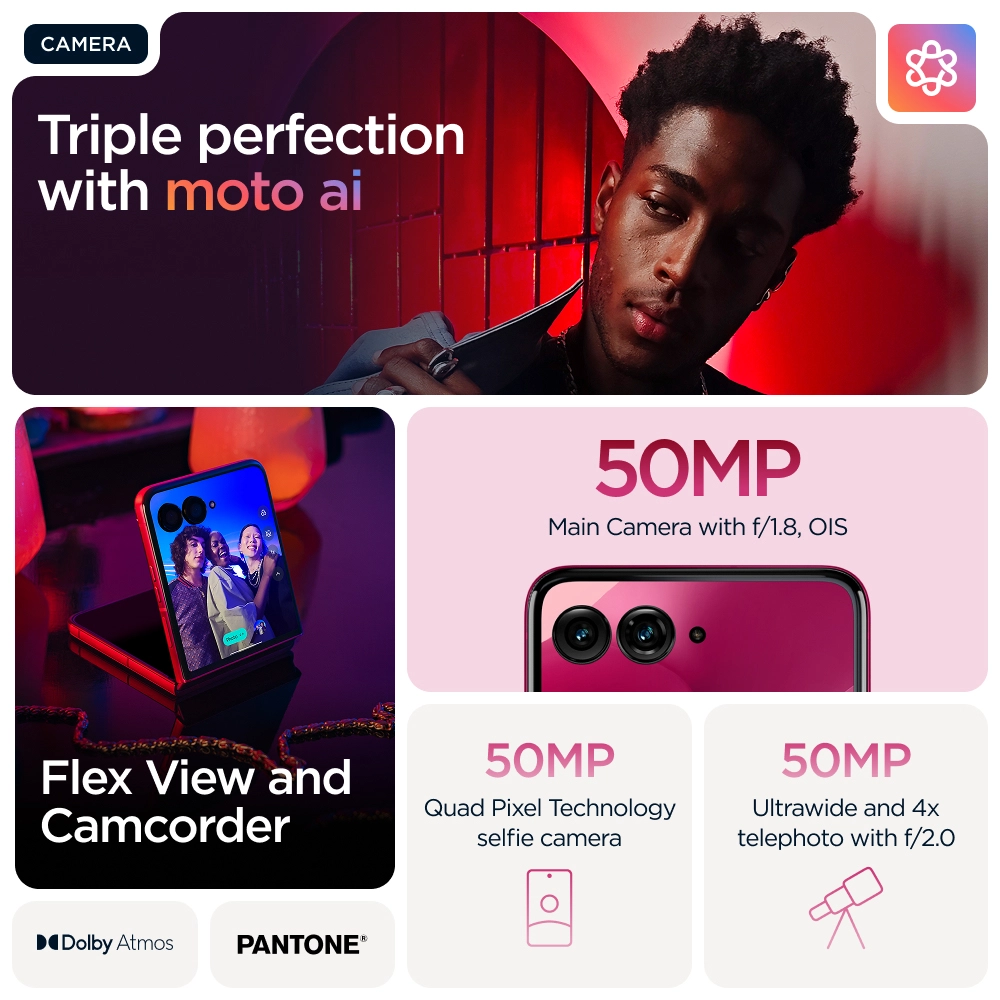 Razr 60 Ultra - 16GB 512GB + Moto Buds + Screen Damage Protection