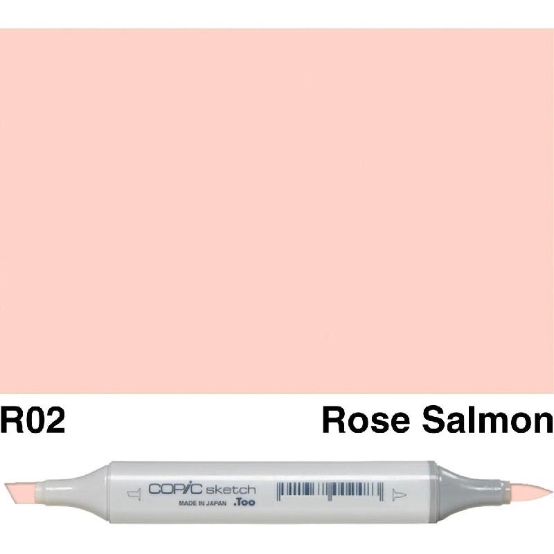 Copic Sketch R-02 - Rose Salmon Twin Tip