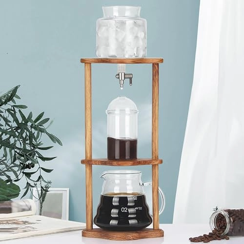 Cold Brew Drip Coffee Maker - 800ml High Borosilicate Glass