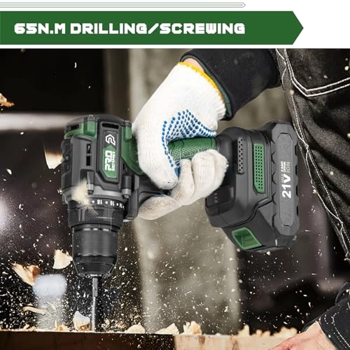 Brushless Cordless Drill - 2 Amp Hours Set