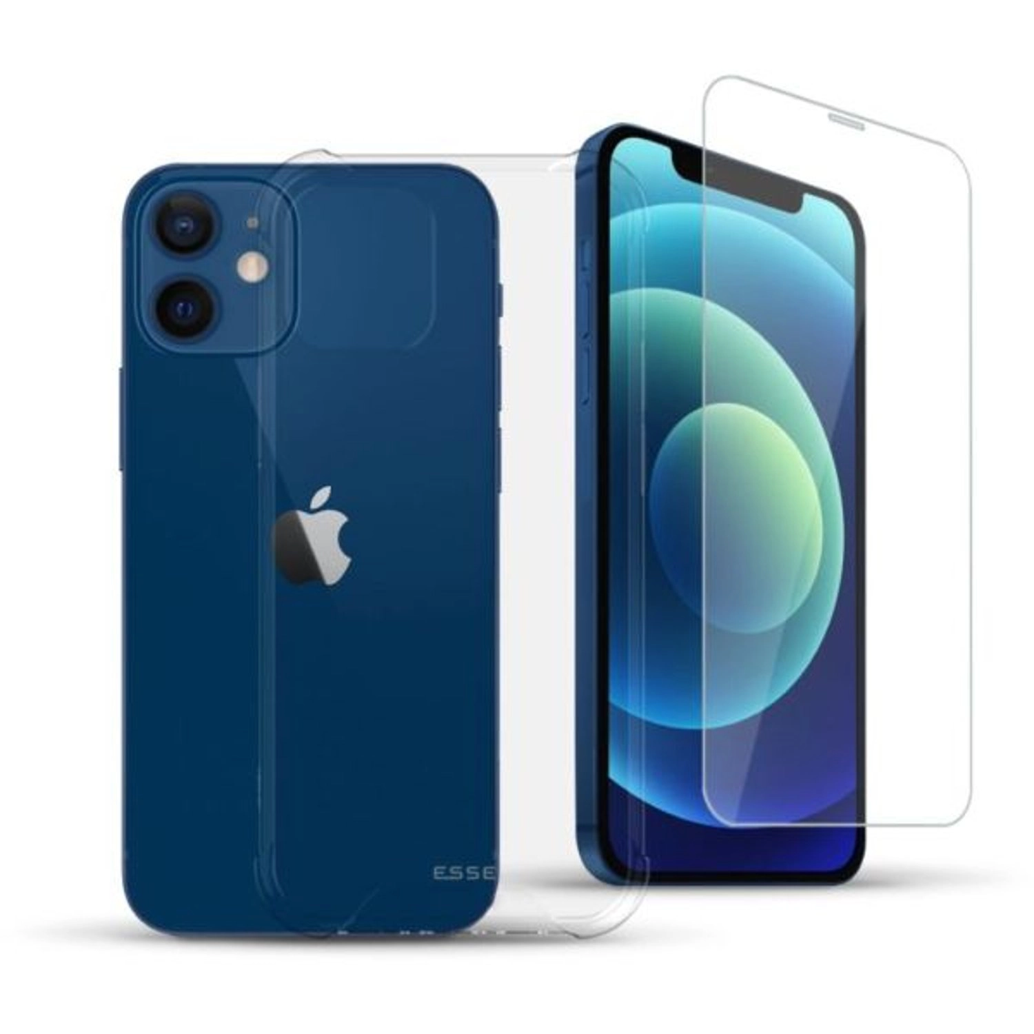 Clear Case Case & Screen Protector for iPhone 12 Pro/12