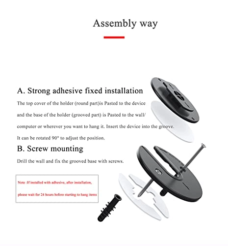 WiFi Router Wall Mount - 2 Pieces Google Wifi mesh 2020 WiFi