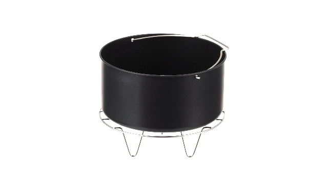 Cake Pan + Pizza Pan + Metal Holder + Multi-Purpose Rack + Silicone Mat + Egg Bites Mold - Plastic 6 piece(s)